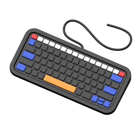 Clavier  3D Icon