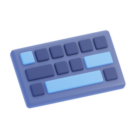 Clavier  3D Icon