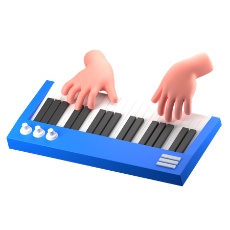 Clavier  3D Icon