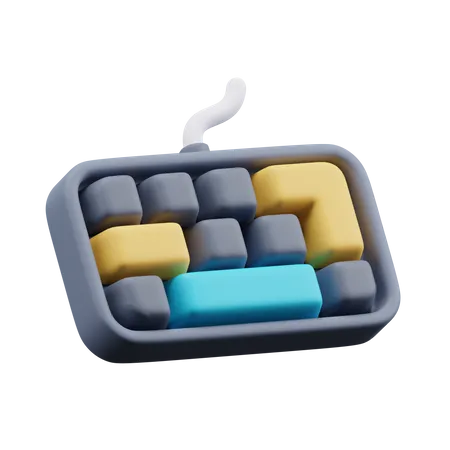 Clavier  3D Icon