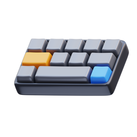 Clavier  3D Icon