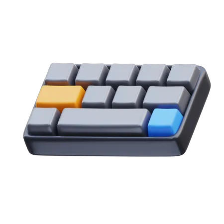 Clavier  3D Icon