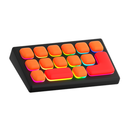 Clavier  3D Icon