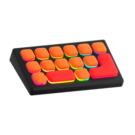 Clavier  3D Icon