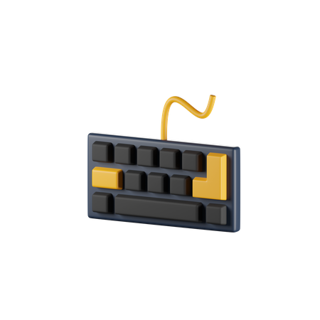 Clavier  3D Icon