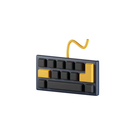 Clavier  3D Icon