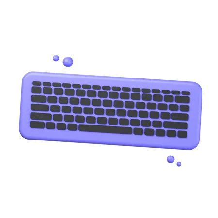 Clavier  3D Icon