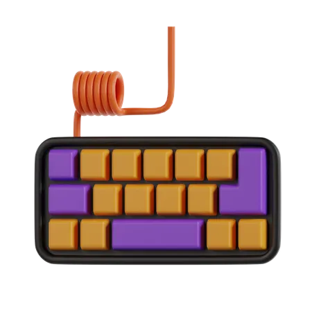 Clavier  3D Icon