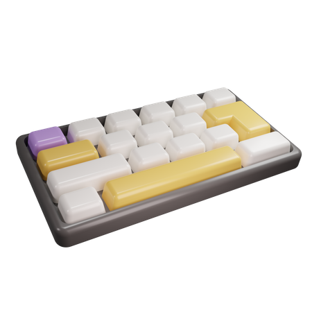 Clavier  3D Icon