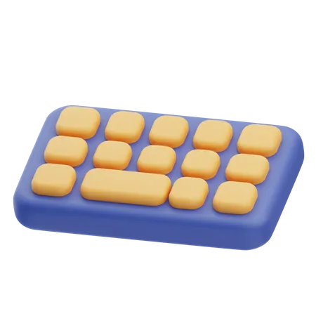 Clavier  3D Icon