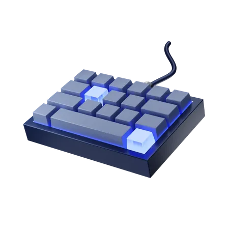 Clavier  3D Icon