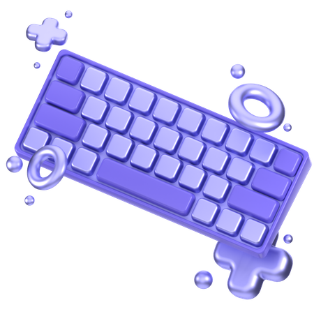 Clavier  3D Icon