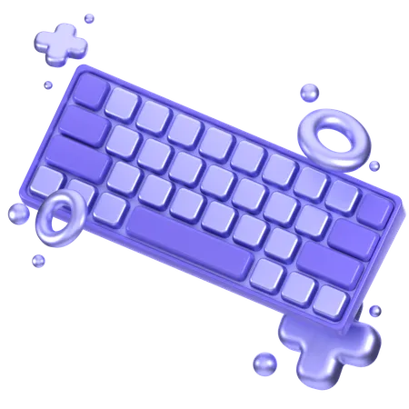 Clavier  3D Icon