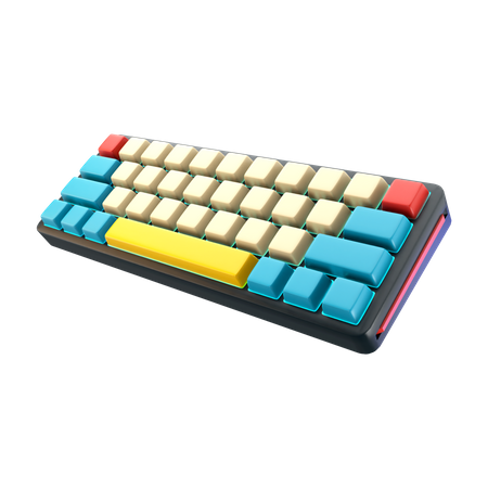 Clavier  3D Icon