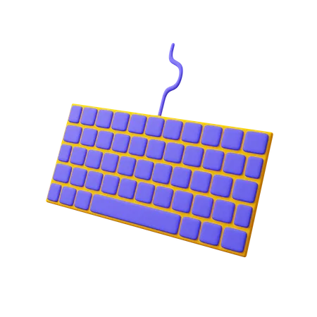 Clavier  3D Icon