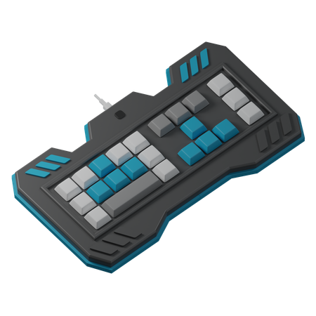 Clavier de jeu  3D Icon