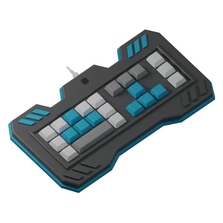 Clavier de jeu  3D Icon