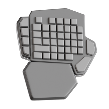 Clavier de jeu  3D Icon