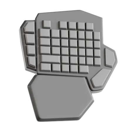 Clavier de jeu  3D Icon