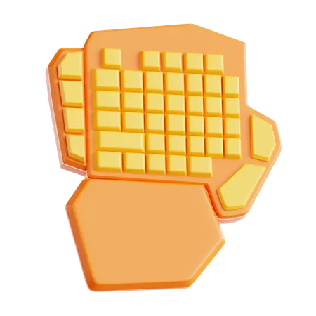 Clavier de jeu  3D Icon