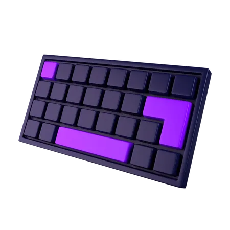 Clavier de jeu  3D Icon