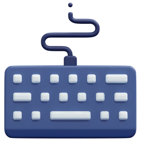 Clavier de jeu  3D Icon