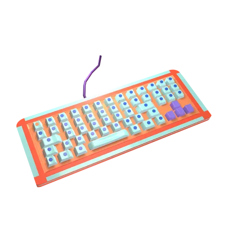 Clavier de jeu  3D Icon