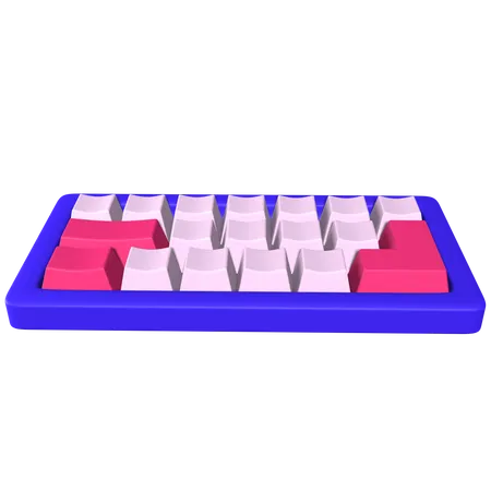 Clavier d'ordinateur  3D Icon