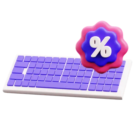 Vente chaude de clavier d'ordinateur  3D Icon