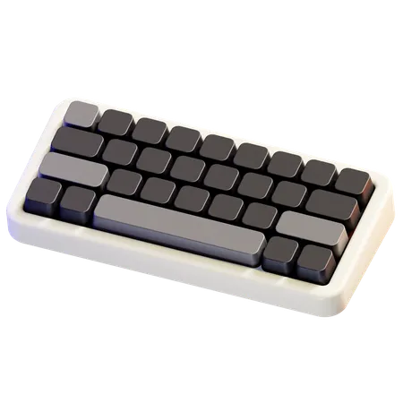 Clavier mécanique  3D Icon