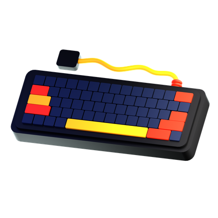 Mécanique du clavier  3D Icon