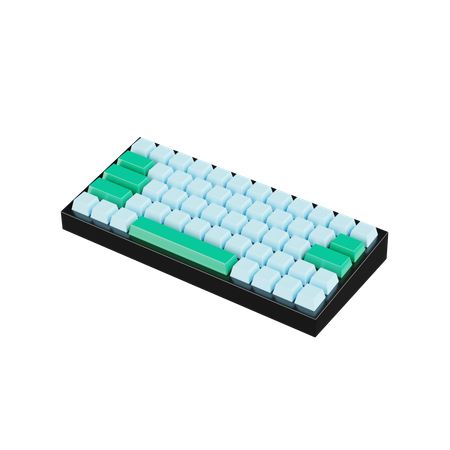 Clavier mécanique  3D Icon