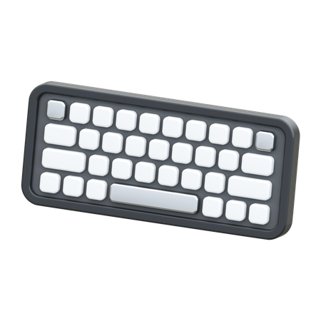 Clavier mécanique  3D Icon