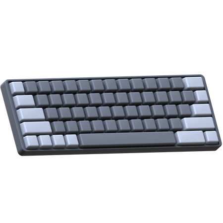 Clavier mécanique  3D Icon