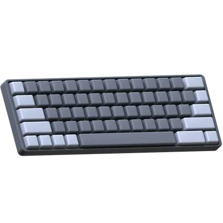 Clavier mécanique  3D Icon