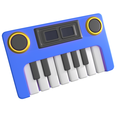 Clavier musical  3D Icon