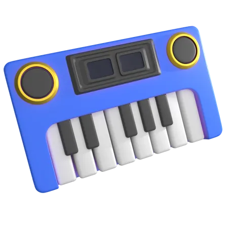 Clavier musical  3D Icon