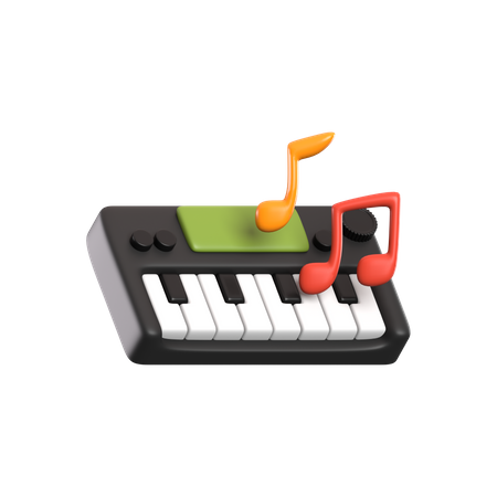 Clavier musical  3D Icon