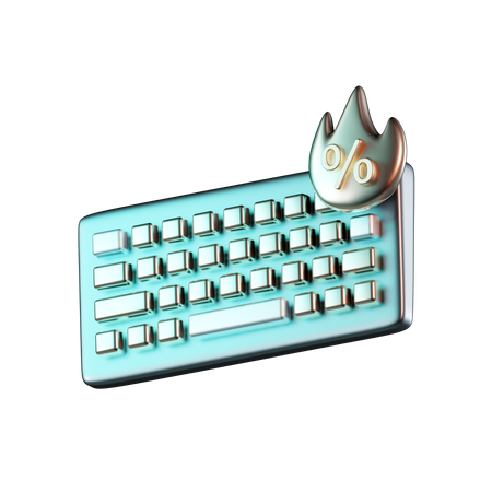 Clavier Vente Chaude  3D Icon