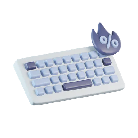 Clavier Vente Chaude  3D Icon