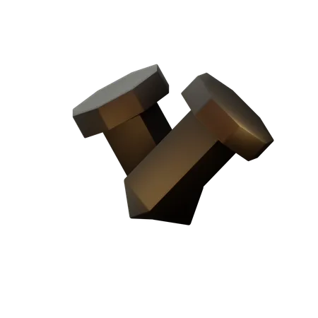 Clavo  3D Icon