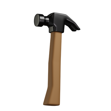 Claw Hammer  3D Icon