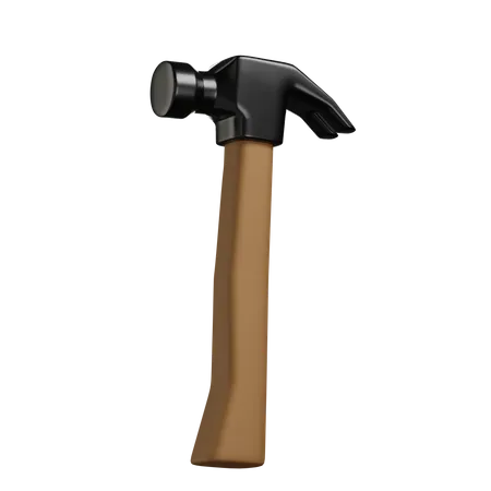 Claw Hammer  3D Icon