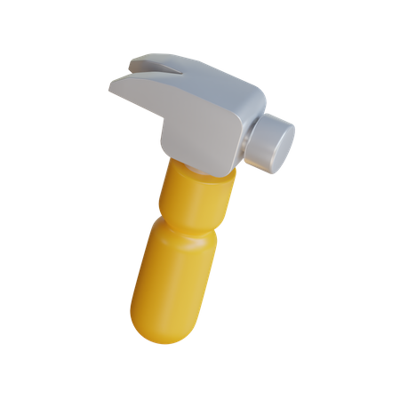 Claw Hammer  3D Icon