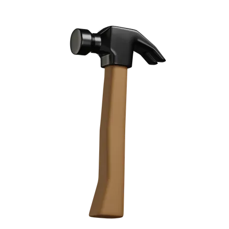 Claw Hammer 3D Icon