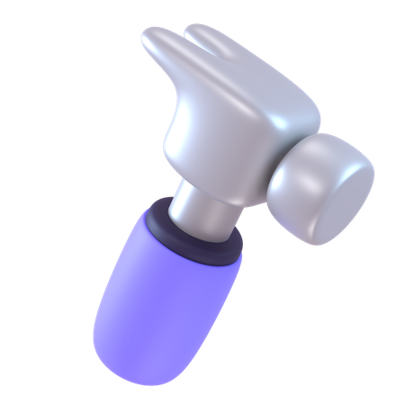 Claw Hammer  3D Icon