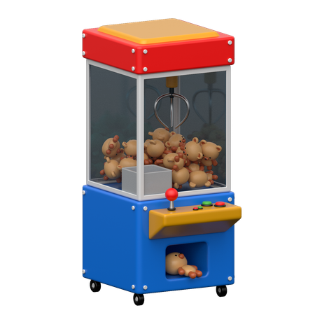 클로 기계  3D Icon