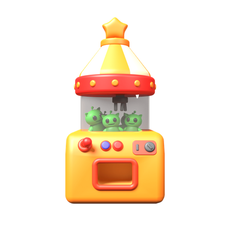 Claw Machine  3D Icon