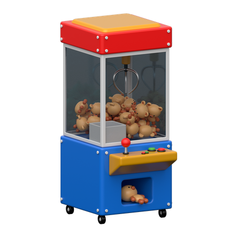 Claw Machine  3D Icon