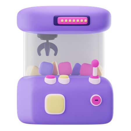 Claw Machine  3D Icon
